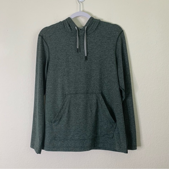 lululemon athletica Other - Lululemon Mens green soft jersey pull over hoodie S